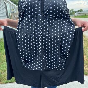 Polka Dot Swim Dress